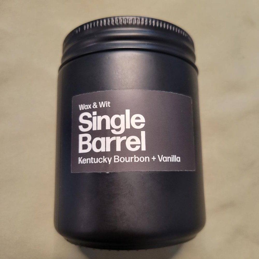 NEW- The Urban Candle Company. Wax & Wit Candles for MEN-KENTUCKY BOURBON -NEW
